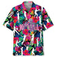 Colorful Tropical Netball Hawaiian Shirt For Tropical Holidays, Outdoor Gatherings, And Everyday Comfort
