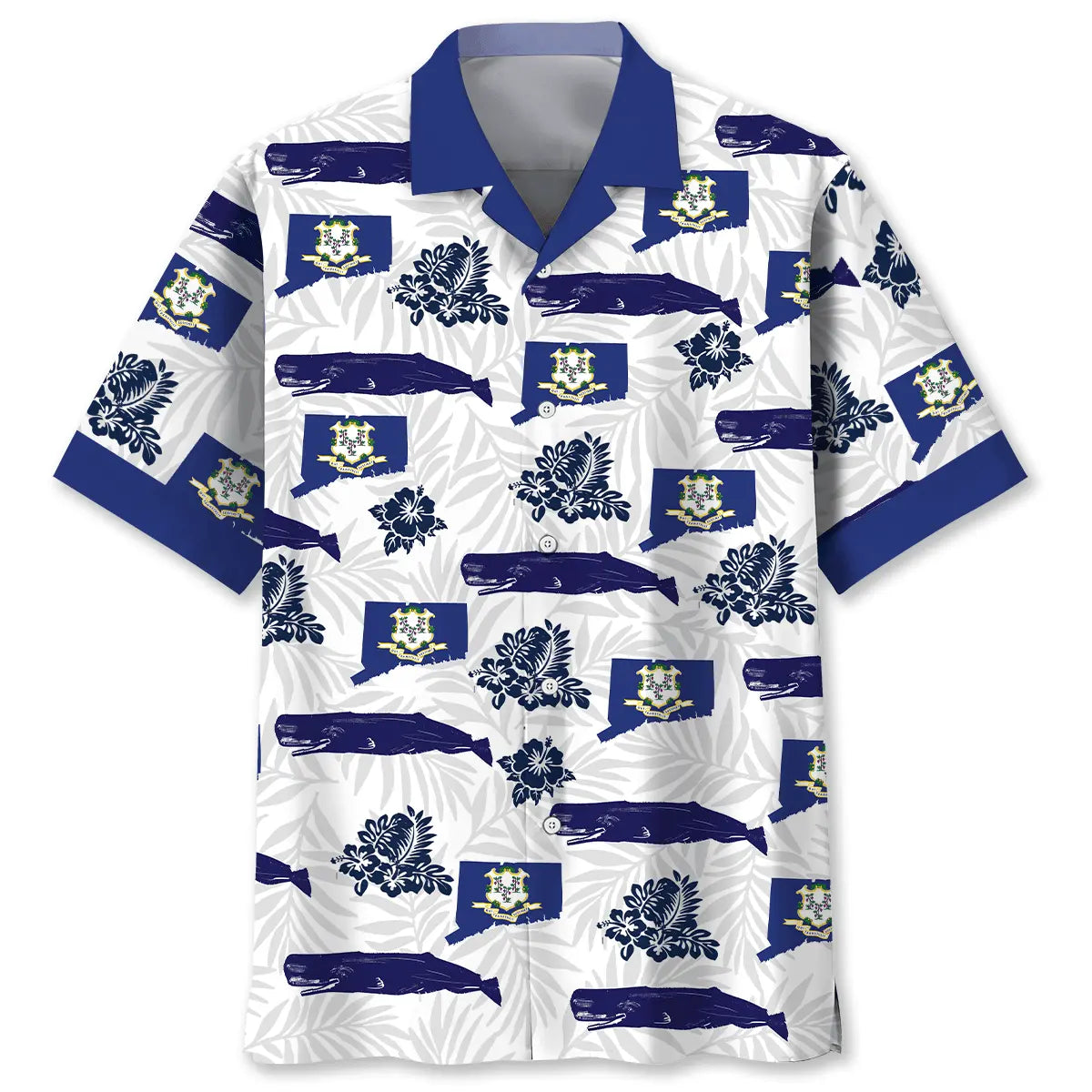 Connecticut State Proud Hawaiian Shirt For Tropical Retreat And Island Inspired Style