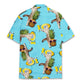 Island Funny Pineapple Cat Aloha Hawaiian Shirt For Coastal Getaways, Outdoor Gatherings, And Thoughtful Gift Giving