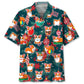 Corgi Christmas Hawaiian Shirt For Holiday Parties, Tropical Vacations, And Festive Gift Giving