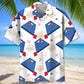 Cornhole Board Hawaiian Shirt For Coastal Travel, Casual Events, And Comfortable Summer Wear