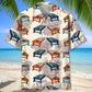 Cornhole Creative Pattern Hawaiian Shirt For Tropical Holidays, Outdoor Gatherings, And Everyday Comfort