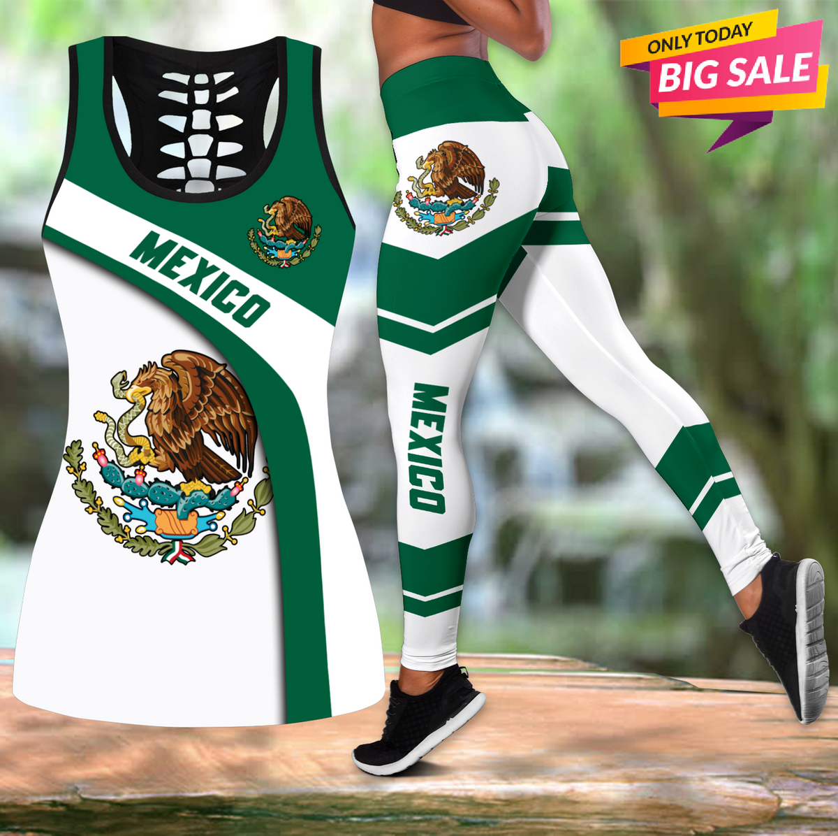 Aztec Mexico Cultural Heritage Hollow Tank Top For Yoga Workouts And Casual Wear