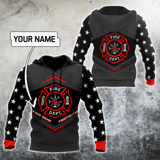 Firefighter Hoodie For Community Events Weekend Trips And Comfortable Layering