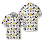 Cow And Beer Mug Seamless Pattern Cow All Printed 3D Hawaiian Shirt