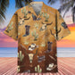 Cowboy Cactus Hawaiian Shirt For Tropical Holidays, Outdoor Gatherings, And Everyday Comfort