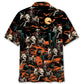 Halloween Cowboy Desert Hawaiian Shirt For Tropical Holidays, Outdoor Gatherings, And Everyday Comfort