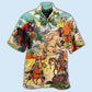 Cowboy Real Men Ride Horses Hawaiian Shirt Pattern View For Lightweight Everyday Style