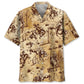 Cowboy Riding Horse Hawaiian Shirt For Tropical Holidays, Outdoor Gatherings, And Everyday Comfort