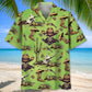Cowboy Skull Cactus Hawaiian Shirt For Beach Days, Summer Outings, And Thoughtful Gift Giving