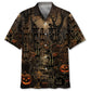 Halloween Creepy Forest Hawaiian Shirt For Island Vacations, Resort Wear, And Relaxed Seasonal Style