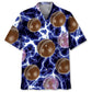 Cricket Ball Thunder Hawaiian Shirt For Sports Fans, Summer Outings, And Relaxed Vacation Wear