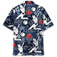 Cricket Hibiscus Hawaiian Shirt For Resort Trips, Coastal Parties, And Warm Weather Style