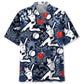 Cricket Hibiscus Hawaiian Shirt For Resort Trips, Coastal Parties, And Warm Weather Style