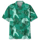 Cricket Kelly Green Hawaiian Shirt For Coastal Travel, Casual Events, And Comfortable Summer Wear