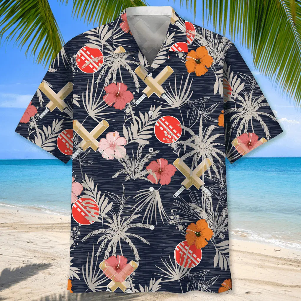 Cricket Nature Hawaiian Shirt For Coastal Travel, Casual Events, And Comfortable Summer Wear