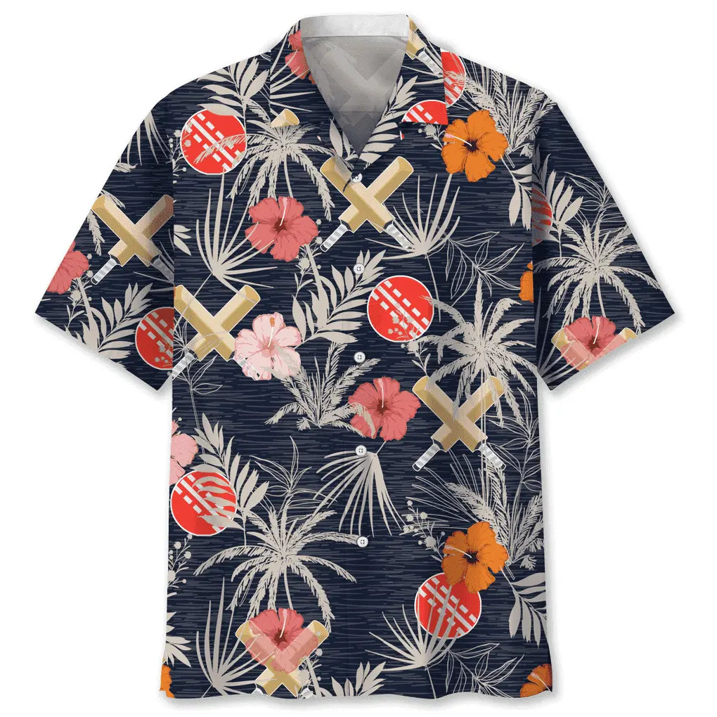 Cricket Nature Hawaiian Shirt For Coastal Travel, Casual Events, And Comfortable Summer Wear
