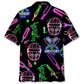 Neon Cricket Hawaiian Shirt For Active Holidays, Resort Trips, And Warm Weather Gatherings