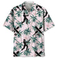 Tropical Cricket Pink Hawaiian Shirt For Sports Fans, Summer Outings, And Relaxed Vacation Wear