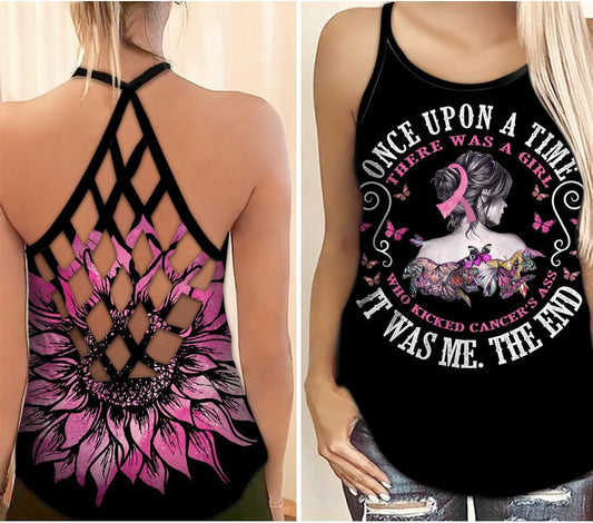 Breast Cancer Awareness Once Upon A Time Hollow Tank Top For Community Events And Positive Support
