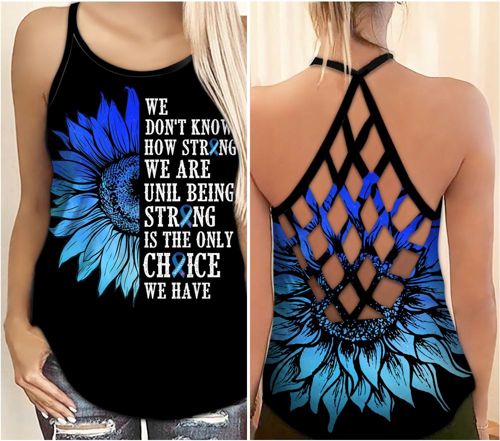 Diabetes Awareness We Dont Know Hollow Tank Top For Community Events And Positive Support