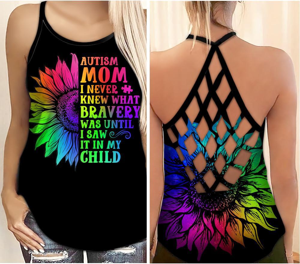 Autism Awareness Autism Mom Hollow Tank Top For Community Events And Positive Support