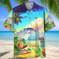 Colorful Cruise Beach Hawaiian Shirt For Island Getaways, Outdoor Gatherings, And Comfortable Summer Wear