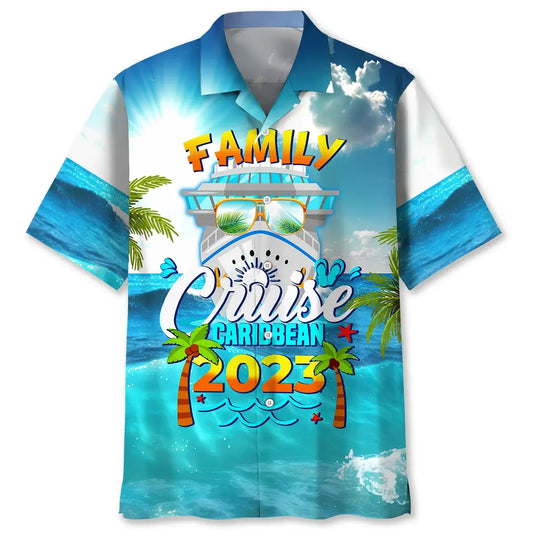 Cruise Family Hawaiian Shirt For Beach Days, Summer Outings, And Thoughtful Gift Giving
