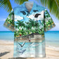 Cruise Ocean Hawaiian Shirt For Coastal Travel, Casual Events, And Comfortable Summer Wear