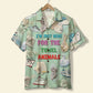 Island Summer Cruising Aloha Towel Animals Hawaiian Shirt For Island Vacations, Resort Wear, And Relaxed Seasonal Style