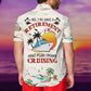 Island Summer Cruising Aloha Yes Retirement Plan Hawaiian Shirt For Summer Vacation, Beach Travel, And Casual Wear