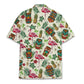 Island Flamingo Tiki Aloha Hawaiian Shirt For Creative Adventures, Beach Travel, And Bold Warm Weather Wear