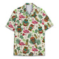 Island Flamingo Tiki Aloha Hawaiian Shirt For Creative Adventures, Beach Travel, And Bold Warm Weather Wear