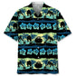 Curling Nature Beach Hawaiian Shirt For Island Getaways, Outdoor Gatherings, And Comfortable Summer Wear