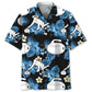 Curling Nature Hawaiian Shirt For Resort Trips, Coastal Parties, And Warm Weather Style