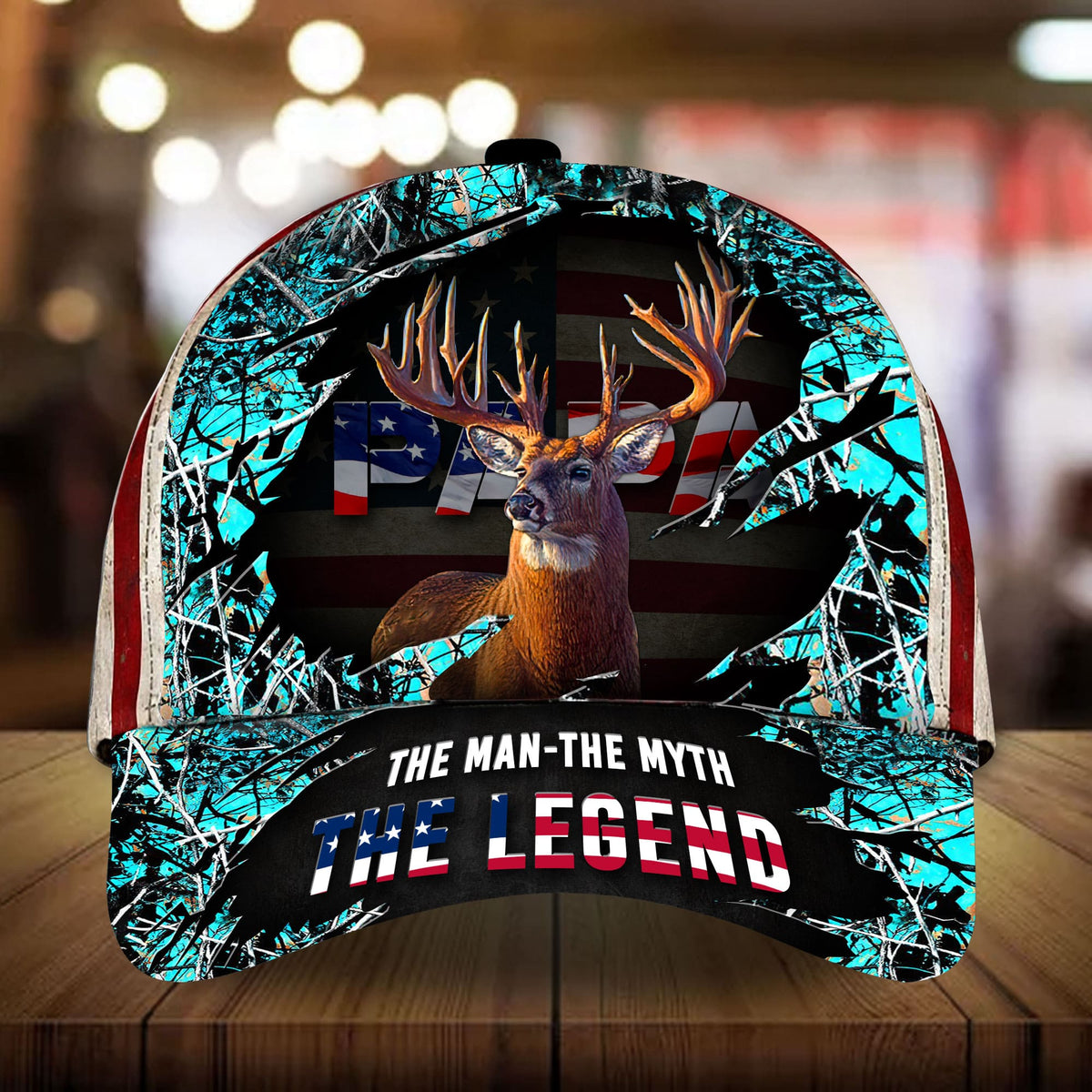 Best Papa Deer Hunting Classic Cap For Outdoor Travel Parties And Thoughtful Holiday Gifting