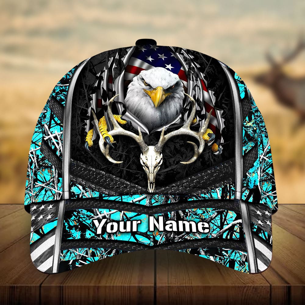 Eagle Deer Hunting Personalized Classic Cap For Outdoor Travel Parties And Thoughtful Holiday Gifting