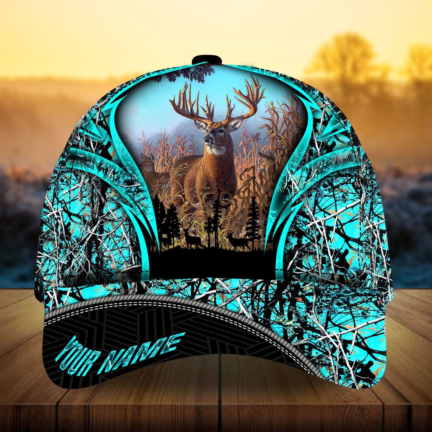 Beer Fest Deer Hunting Camo Personalized Classic Cap For Outdoor Adventures Festivals And Casual Wear