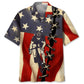 American Cycling Flag Hawaiian Shirt For Summer Celebrations, Resort Days, And Relaxed Everyday Wear