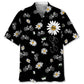 Cycling Daisy Hawaiian Shirt For Outdoor Adventures, Coastal Travel, And Comfortable Casual Style