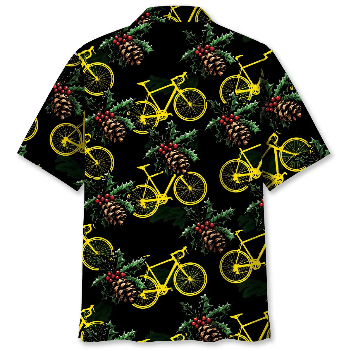Cycling Holly Hawaiian Shirt For Summer Vacation, Beach Travel, And Casual Wear