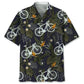 Cycling Nature Hawaiian Shirt For Resort Trips, Coastal Parties, And Warm Weather Style
