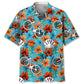 Tropical Cycling Nature Hawaiian Shirt For Active Holidays, Resort Trips, And Warm Weather Gatherings