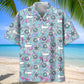 Tropical Cycling Parts Hawaiian Shirt For Resort Trips, Coastal Parties, And Warm Weather Style
