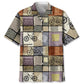 Retro Cycling Travel Hawaiian Shirt For Resort Trips, Coastal Parties, And Warm Weather Style