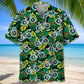 Tropical Cycling Hawaiian Shirt For Outdoor Adventures, Coastal Travel, And Comfortable Casual Style