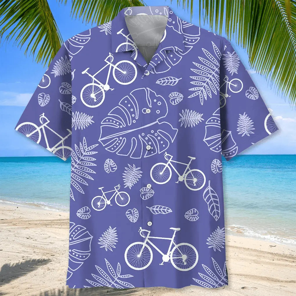 Tropical Cycling Veri Peri Hawaiian Shirt For Beach Days, Weekend Events, And Thoughtful Gift Giving