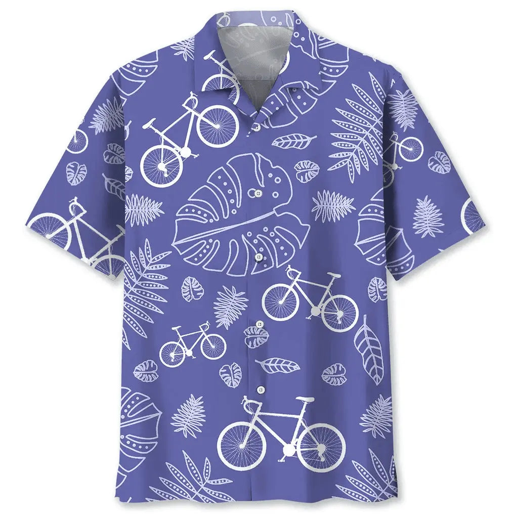 Tropical Cycling Veri Peri Hawaiian Shirt For Beach Days, Weekend Events, And Thoughtful Gift Giving