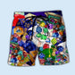 D20 Dice Wisdom Fantasy Beach Shorts For Beach Trips And Relaxed Vacation Styling