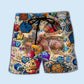 D20 Twinkle Ready For Adventure Beach Shorts Graphic Detail For Resort Trips And Casual Outings